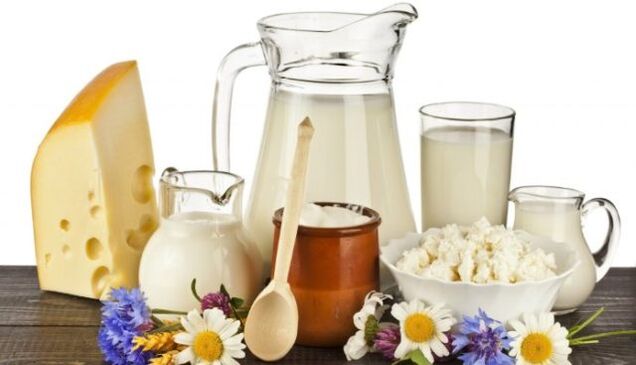 Dairy products to increase potency