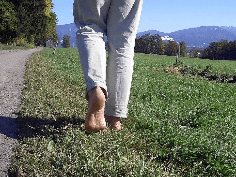 Walking barefoot is good for your potency