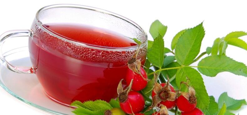 Rose hip decoction prevents impotence