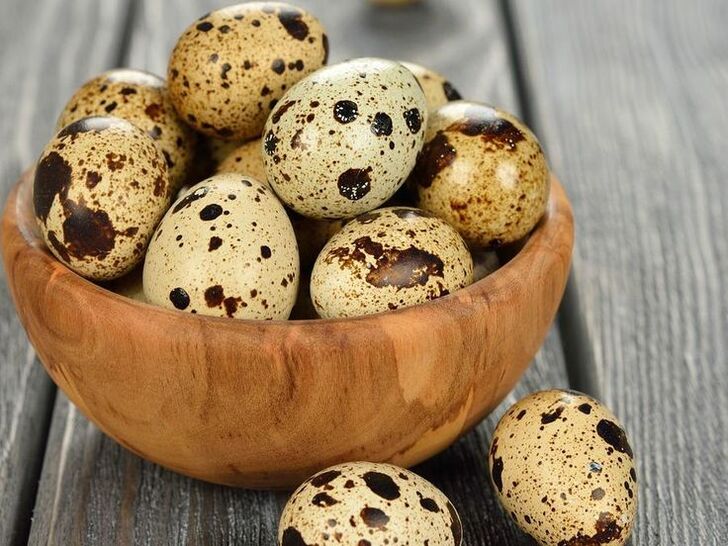 Quail eggs for potency