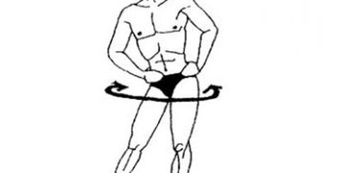 Pelvic rotation - a simple but effective exercise for male potency