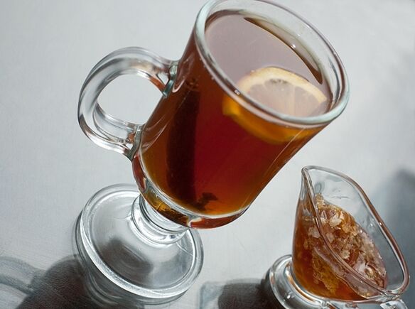 A wine drink with the addition of coffee, sugar and calendula increases a man's potency