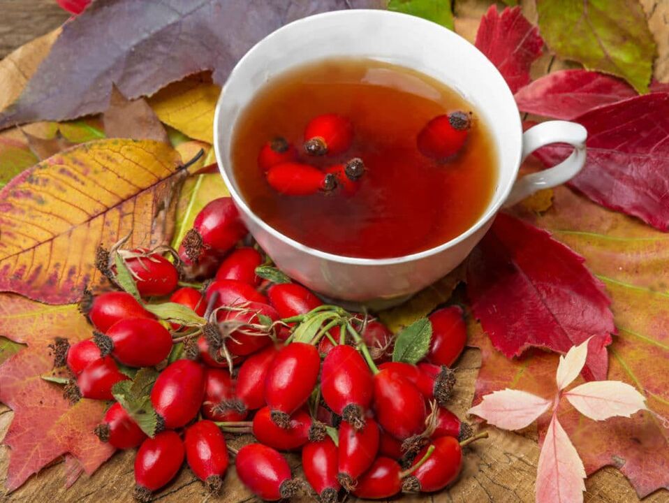Rose hip increases potency and protects against colds